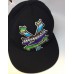 Zoo York Black With MultiColred Emblem & Skulls Baseball Cap Stretch S/M  eb-54412529